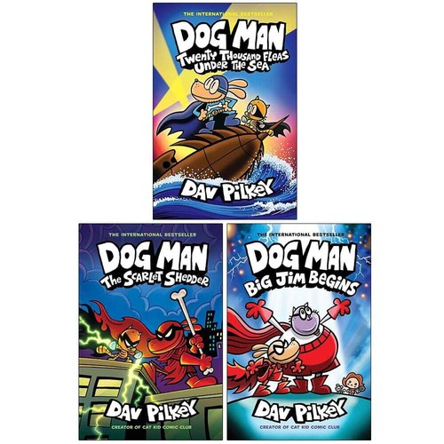 Dog man series dav pilkey - dog,