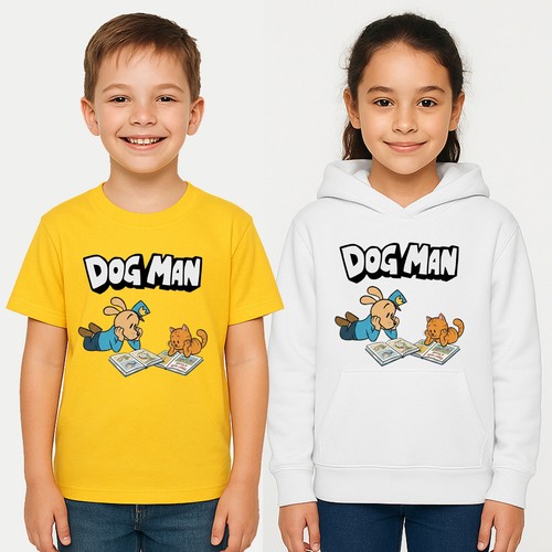 Dog man kids shirt world - t,