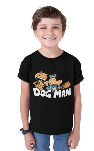 Boy girls dog man - man, world