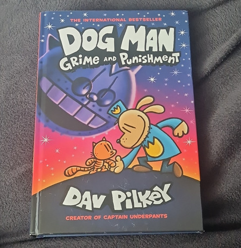 Scholastic dog man grime and - dog,