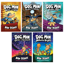 Dog Man Books 6-10 Collection