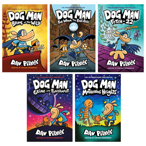 Dog man books collection - dog,